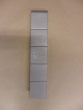 Garážová a sekční vrata Jimi-Tore Design lamela stucco - stříbrná